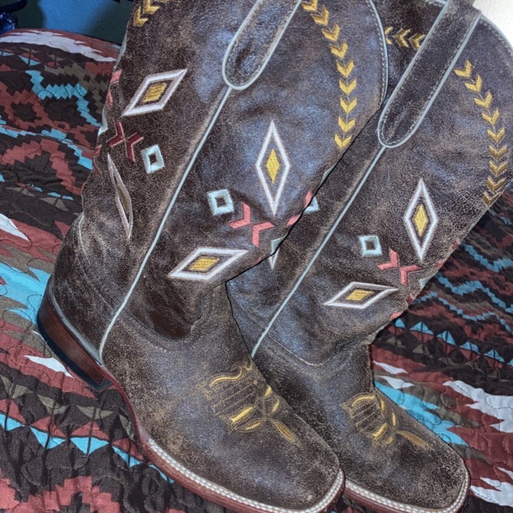 Womens Ferrini boots